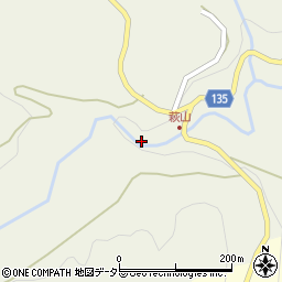 兵庫県美方郡香美町村岡区萩山291周辺の地図