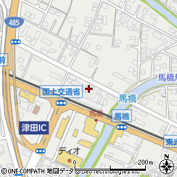 島根県松江市東津田町804周辺の地図
