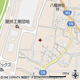 岐阜県本巣市屋井927周辺の地図