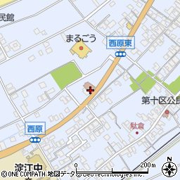鳥取県米子市淀江町西原1149-1周辺の地図