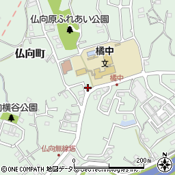 神奈川県横浜市保土ケ谷区仏向町1262-14周辺の地図