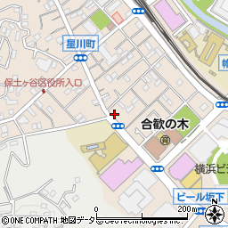 神奈川県横浜市保土ケ谷区神戸町169周辺の地図