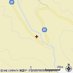 兵庫県美方郡香美町小代区水間448周辺の地図