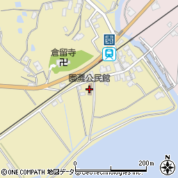 園灘公民館周辺の地図