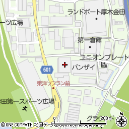 神奈川県厚木市金田1009-2周辺の地図