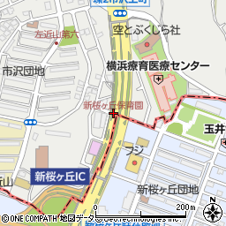 新桜ヶ丘保育園周辺の地図