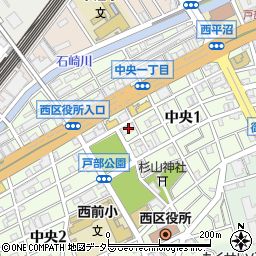 横浜市西区食品衛生協会周辺の地図