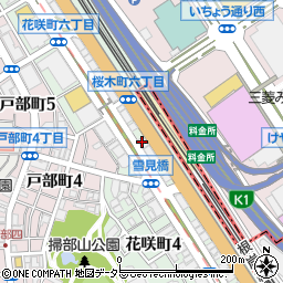お仏壇の日本堂・桜木町店周辺の地図