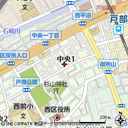 ビーチェ横浜周辺の地図