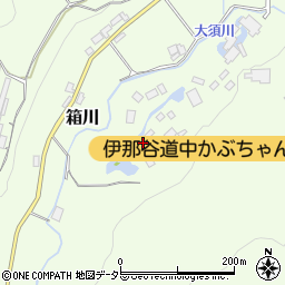 長野県飯田市箱川441周辺の地図