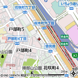 桜川新道周辺の地図
