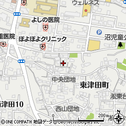 島根県松江市東津田町1450周辺の地図