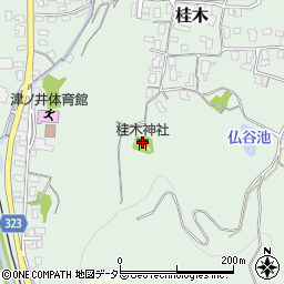鳥取県鳥取市桂木周辺の地図