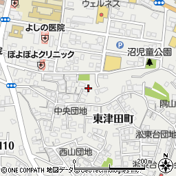 島根県松江市東津田町1447周辺の地図