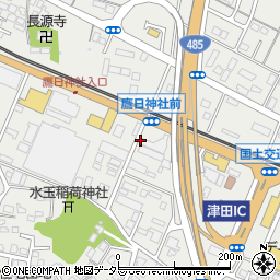 島根県松江市東津田町1270周辺の地図