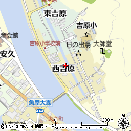 京都府舞鶴市西吉原176周辺の地図