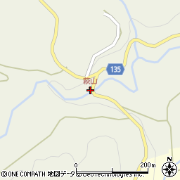 兵庫県美方郡香美町村岡区萩山285周辺の地図