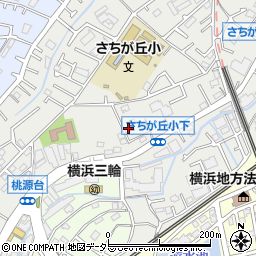 神奈川県横浜市旭区さちが丘104-6周辺の地図