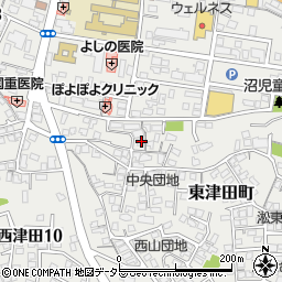 島根県松江市東津田町1454周辺の地図