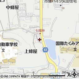 岐阜県美濃加茂市蜂屋町上蜂屋3530周辺の地図