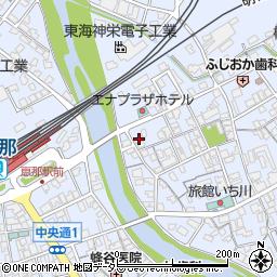 岐阜県恵那市大井町644-3周辺の地図