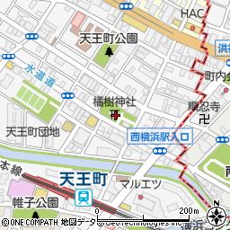 橘樹神社周辺の地図