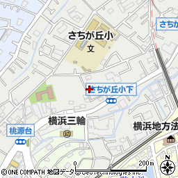 神奈川県横浜市旭区さちが丘104-4周辺の地図