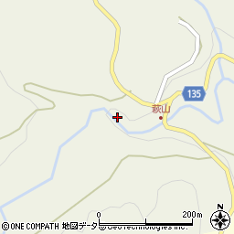 兵庫県美方郡香美町村岡区萩山293周辺の地図