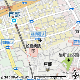勝谷ファーマシー横浜周辺の地図