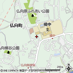 神奈川県横浜市保土ケ谷区仏向町1262-10周辺の地図