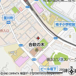 神奈川県横浜市保土ケ谷区神戸町周辺の地図