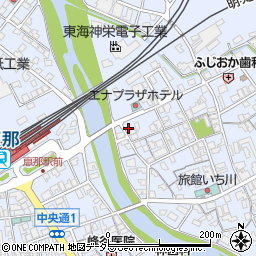 岐阜県恵那市大井町644周辺の地図
