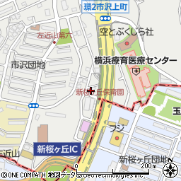 神奈川県横浜市旭区市沢町571周辺の地図