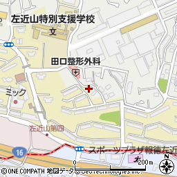神奈川県横浜市旭区市沢町1209-7周辺の地図