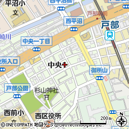 クレストハイム横濱周辺の地図
