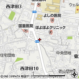 島根県松江市東津田町1466周辺の地図