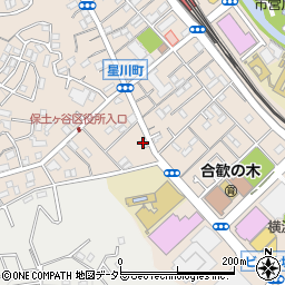 釜寅　横浜星川店周辺の地図