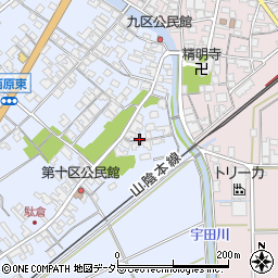 鳥取県米子市淀江町西原470周辺の地図