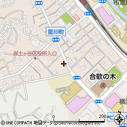 和　横浜星川店周辺の地図