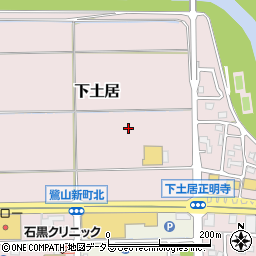 岐阜県岐阜市下土居周辺の地図