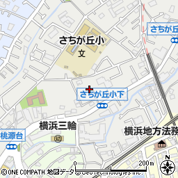 神奈川県横浜市旭区さちが丘104-36周辺の地図