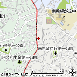 神奈川県横浜市旭区南希望が丘121-22周辺の地図