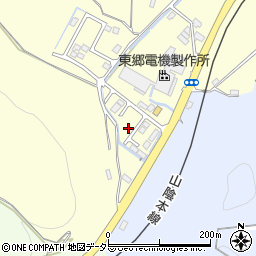 鳥取県東伯郡湯梨浜町門田1277-8周辺の地図