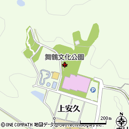 舞鶴文化公園周辺の地図