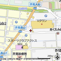 サムソン＆デリラ芥見店周辺の地図