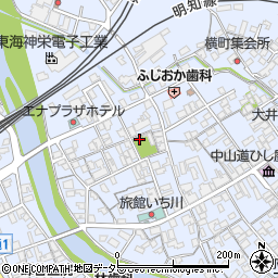 市神神社周辺の地図