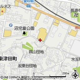 島根県松江市東津田町1223周辺の地図