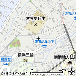 神奈川県横浜市旭区さちが丘104-39周辺の地図