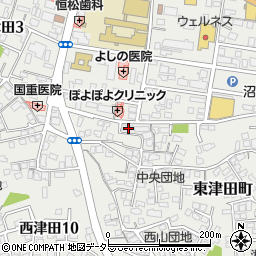 島根県松江市東津田町1457周辺の地図