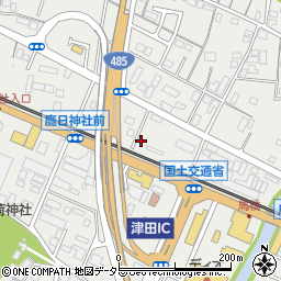 島根県松江市東津田町857周辺の地図
